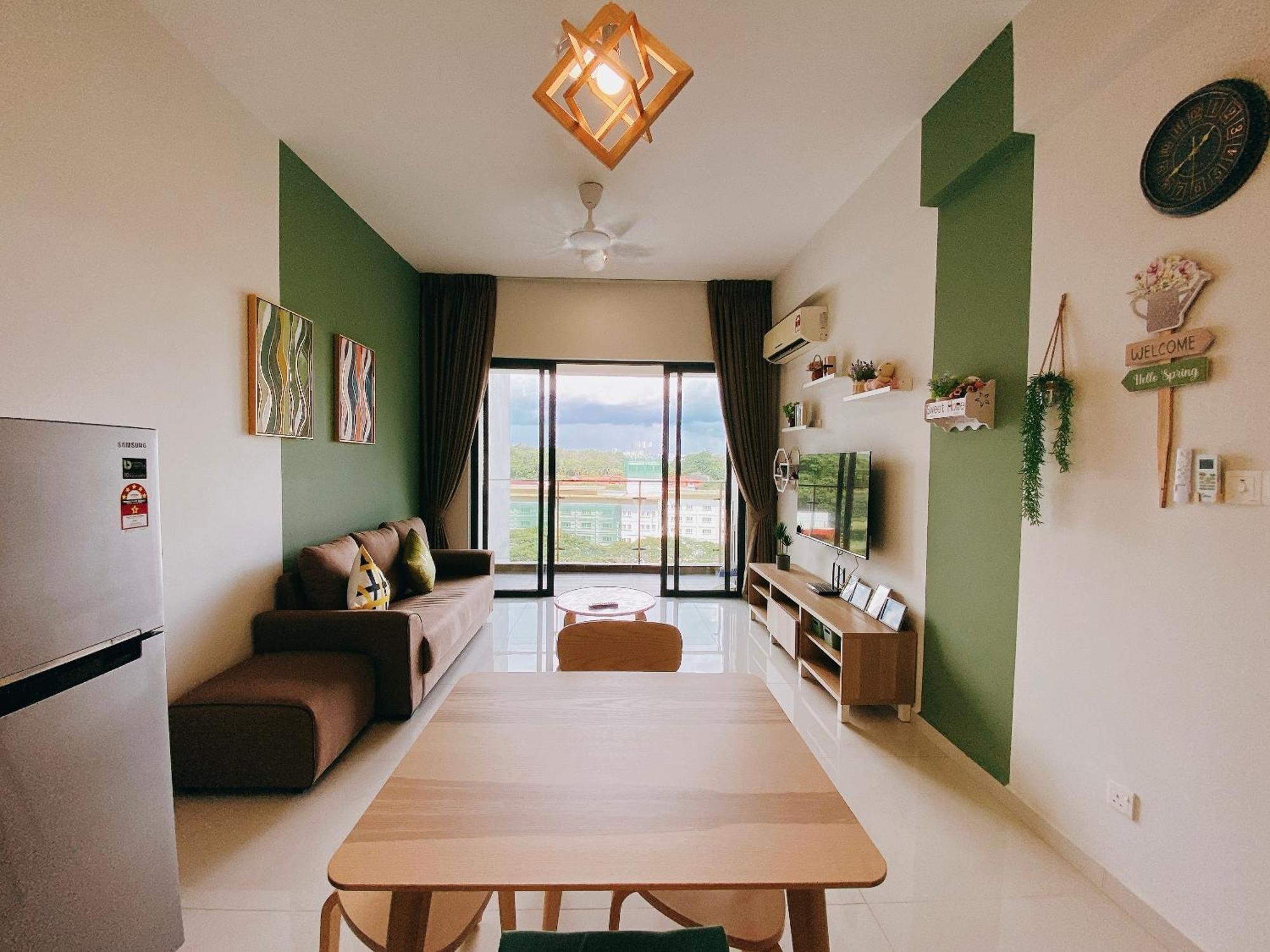 Appartamento Seafront Country Garden Danga Bay By Lions Bay Johor Bahru Camera foto