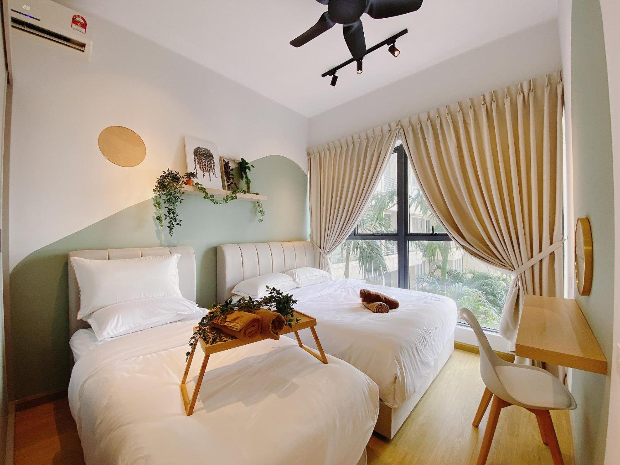 Appartamento Seafront Country Garden Danga Bay By Lions Bay Johor Bahru Camera foto