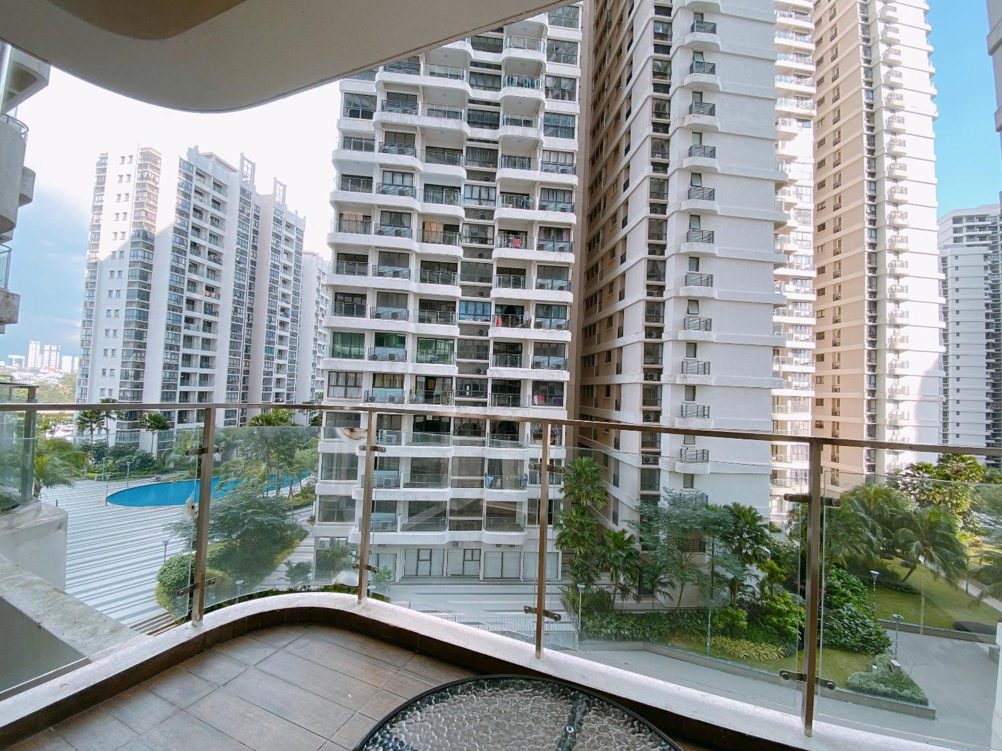 Appartamento Seafront Country Garden Danga Bay By Lions Bay Johor Bahru Camera foto
