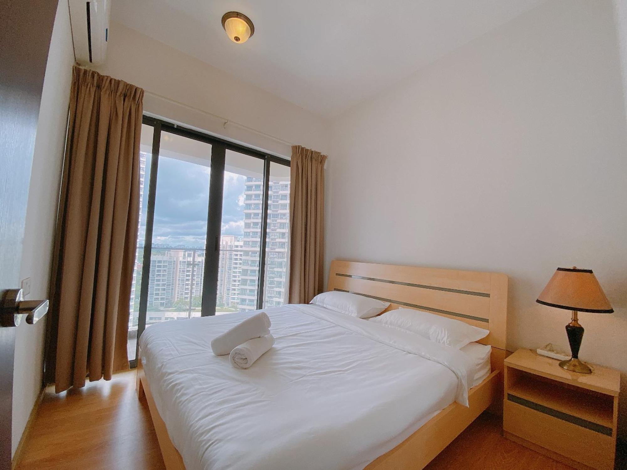 Appartamento Seafront Country Garden Danga Bay By Lions Bay Johor Bahru Camera foto