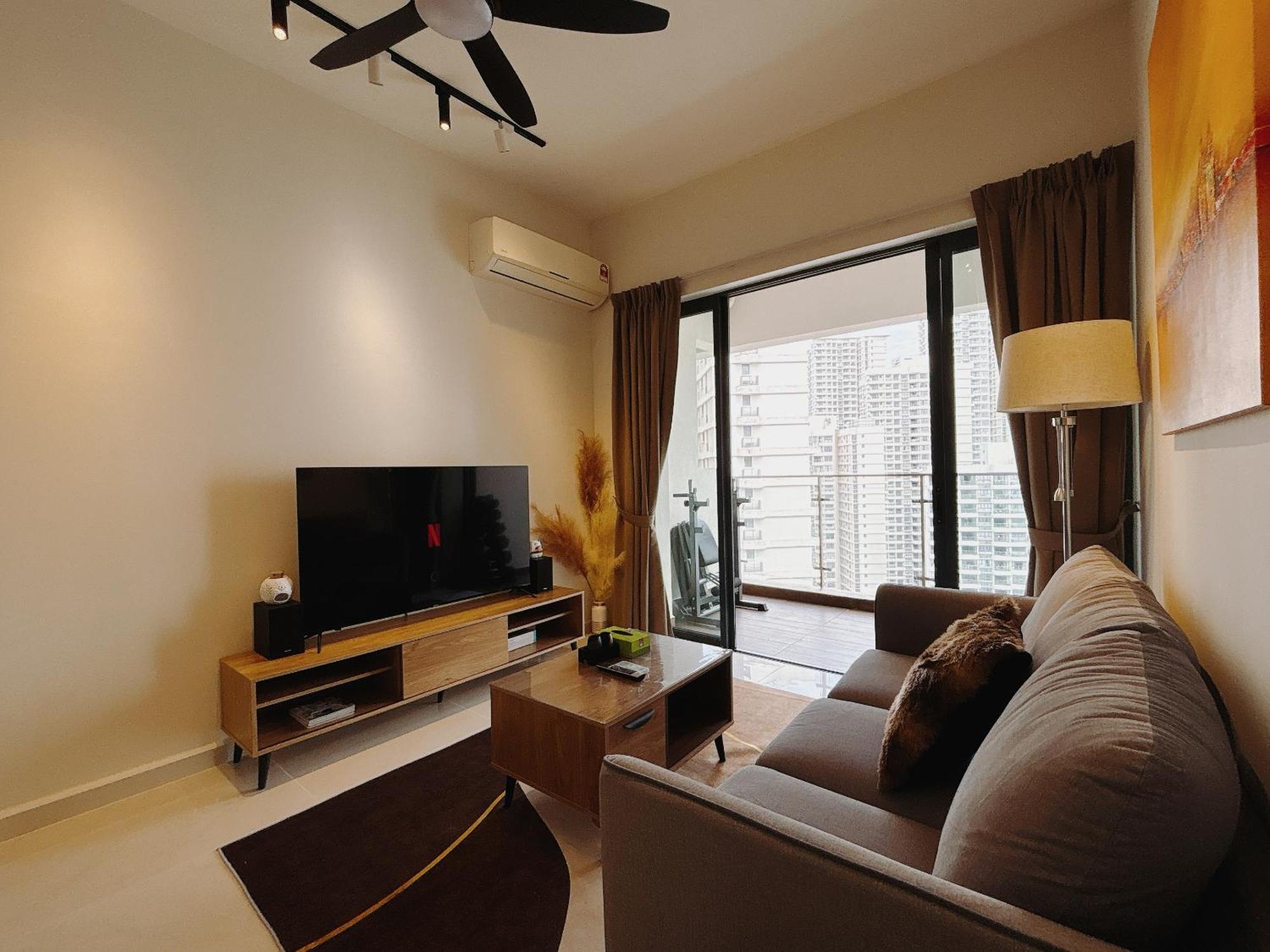 Appartamento Seafront Country Garden Danga Bay By Lions Bay Johor Bahru Camera foto